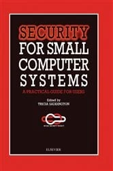 Book cover of Security for Small Computer Systems by Tricia Saddington