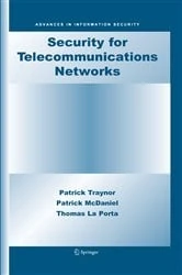 Book cover of Security for Telecommunications Networks by Patrick Traynor