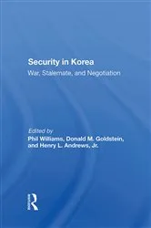Book cover of Security In Korea by Phil Williams