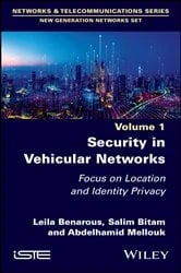 Book cover of Security in Vehicular Networks by Leila Benarous