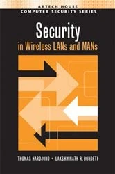 Book cover of Security in Wireless LANs and MANs by Thomas Hardjono