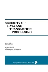 Book cover of Security of Data and Transaction Processing by Vijay Atluri