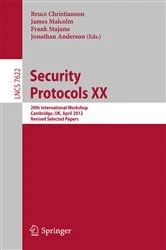 Book cover of Security Protocols XX by Bruce Christianson