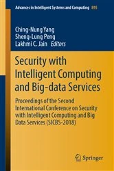 Book cover of Security with Intelligent Computing and Big-data Services by Ching-Nung Yang