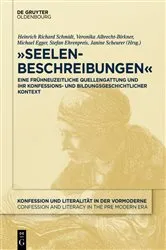Book cover of „Seelenbeschreibungen“ by Heinrich Richard Schmidt