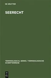 Book cover of Seerecht by Sprachendienst des Auswärtigen Amts der Bundesrepublik Deutschland