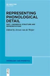 Book cover of Segmental Structure and Representations by Jeroen van de Weijer