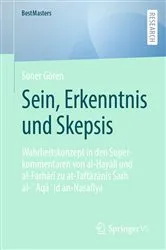 Book cover of Sein, Erkenntnis und Skepsis by Soner Gören