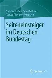 Book cover of Seiteneinsteiger im Deutschen Bundestag by Stefanie Bailer