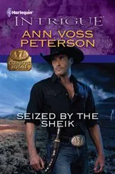 Book cover of Seized by the Sheik by Ann Voss Peterson