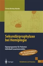 Book cover of Sekundärprophylaxe bei Hemiplegie by Christa Berting-Hüneke