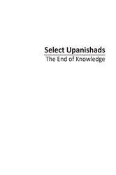 Book cover of Select Upanishads by James Beshara