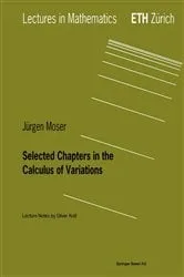 Book cover of Selected Chapters in the Calculus of Variations by Jürgen Moser