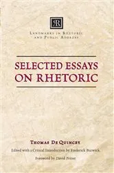 Book cover of Selected Essays on Rhetoric by Unknown