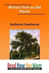 Book cover of Selected from -Mosses from an Old Manse- by Nathaniel Hawthorne