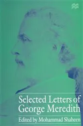 Book cover of Selected Letters of George Meredith by Mohammad Shaheen