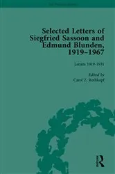 Book cover of Selected Letters of Siegfried Sassoon and Edmund Blunden, 1919�1967 Vol 1 by Carol Z Rothkopf
