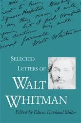 Book cover of Selected Letters of Walt Whitman by Edwin Haviland Miller