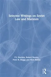 Book cover of Selected Writings on Soviet Law and Marxism by P.I. Stuchka