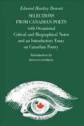 Book cover of Selections from Canadian Poets by Dewart, Edward, H.