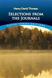 Book cover of Selections from the Journals by Henry David Thoreau