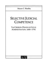 Book cover of Selective Judicial Competence by Mason C. Hoadley