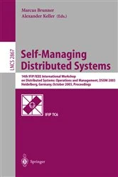 Book cover of Self-Managing Distributed Systems by Marcus Brunner
