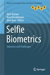 Book cover of Selfie Biometrics by Ajita Rattani
