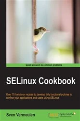 Book cover of SELinux Cookbook by Sven Vermeulen