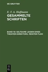Book cover of Seltsame Leiden eines Theater-Direktors. Meister Floh by Theodor Hosemann
