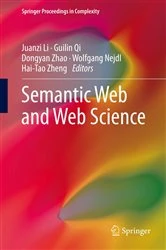 Book cover of Semantic Web and Web Science by Juanzi Li