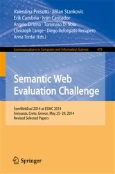 Book cover of Semantic Web Evaluation Challenge by Valentina Presutti