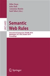 Book cover of Semantic Web Rules by Mike Dean