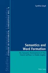Book cover of Semantics and Word Formation by Karl Bernhardt