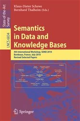 Book cover of Semantics in Data and Knowledge Bases by Klaus-Dieter Schewe