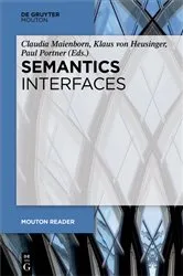 Book cover of Semantics - Interfaces by Claudia Maienborn