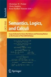 Book cover of Semantics, Logics, and Calculi by Christian W. Probst