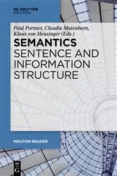 Book cover of Semantics - Sentence and Information Structure by Unknown