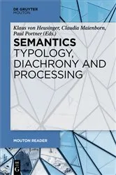 Book cover of Semantics - Typology, Diachrony and Processing by Unknown
