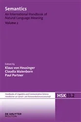 Book cover of Semantics. Volume 2 by Klaus von Heusinger