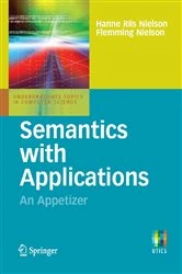 Book cover of Semantics with Applications: An Appetizer by Hanne Riis Nielson