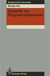 Book cover of Semantik von Programmiersprachen by Elfriede Fehr