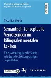 Book cover of Semantisch-konzeptuelle Vernetzungen im bilingualen mentalen Lexikon by Sebastian Veletić