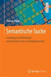 Book cover of Semantische Suche by Thomas Hoppe