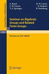 Book cover of Seminar on Algebraic Groups and Related Finite Groups by Unknown