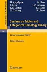 Book cover of Seminar on Triples and Categorical Homology Theory by H. Appelgate