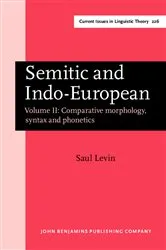 Book cover of Semitic and Indo-European by Saul Levin