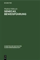 Book cover of Senecas Beweisführung by Unknown