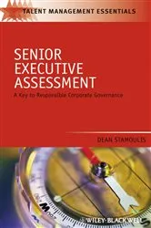 Book cover of Senior Executive Assessment by Dean Stamoulis