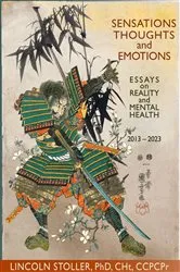 Book cover of Sensations Thoughts and Emotions by Lincoln Stoller